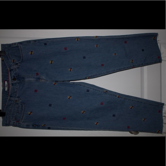 Tommy Hilfiger high waisted denim boyfriend jeans - Picture 2 of 7